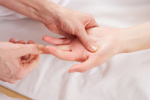 reflexology course hand massage