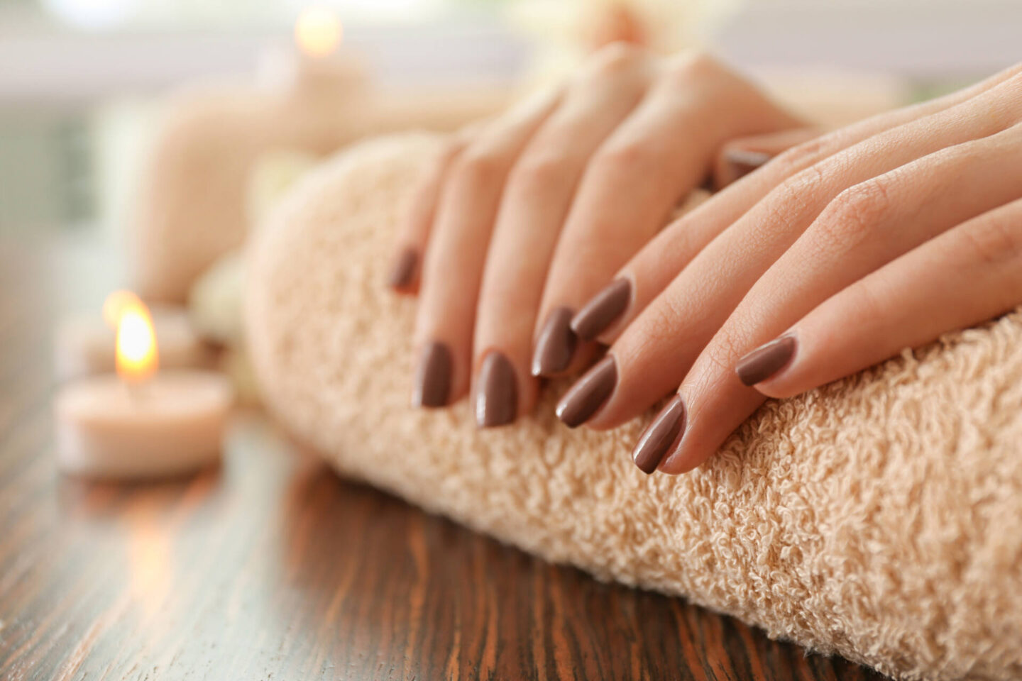 Spa manicure discount